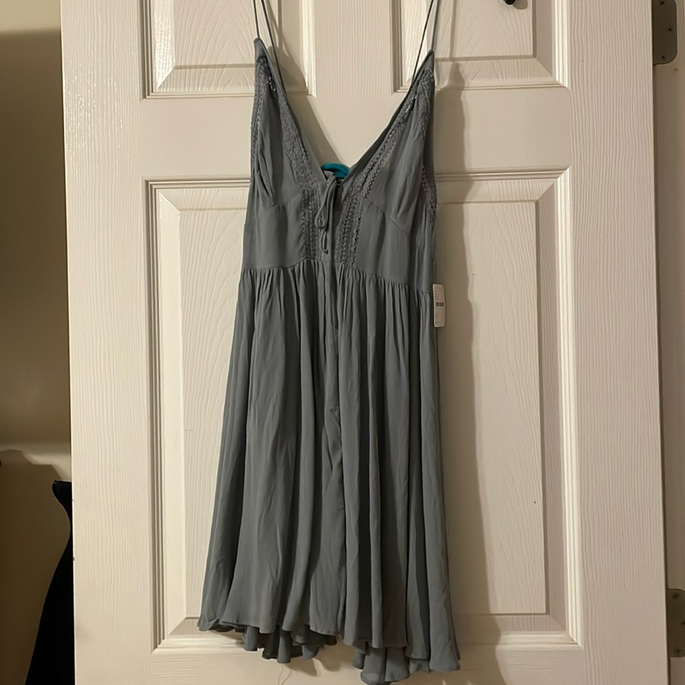 Gray Free People Dress